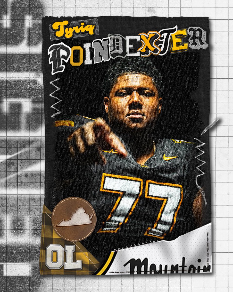 App State Football (@appstate_fb) on Twitter photo Welcome to the #AppFamily, <a href="/PoindexterTyriq/">Tyriq Poindexter</a>!
Offensive lineman from Roanoke, VA (VMI)
#GoApp #RockBoyz25 Welcome to the #AppFamily, <a href="/PoindexterTyriq/">Tyriq Poindexter</a>!
Offensive lineman from Roanoke, VA (VMI)
#GoApp #RockBoyz25