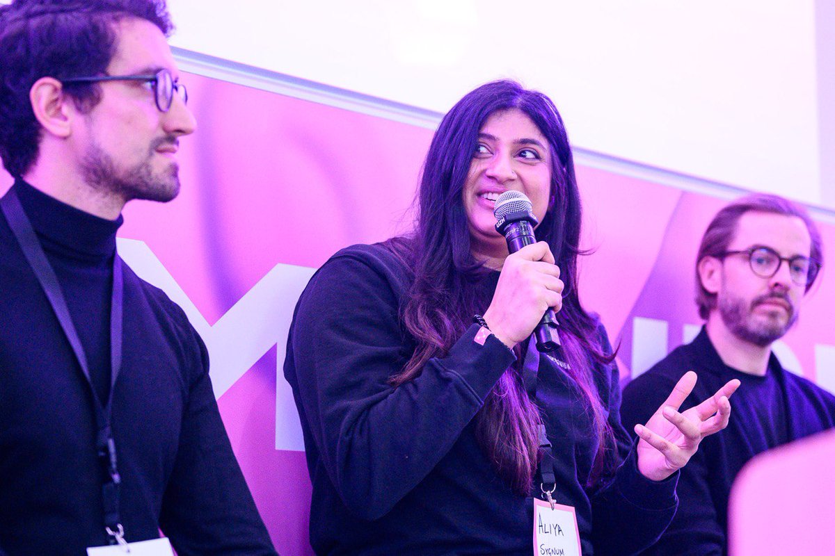Sygnum Bank (@sygnumofficial) on Twitter photo 📸 Sygnum’s <a href="/AliyaDG/">Aliya Das Gupta</a> onstage at <a href="/EthereumZurich/">EthereumZuri.ch</a> 2025:
"2025 marks crypto’s evolution from hype to utility - scalability is here, regulation is maturing, and real-world adoption is accelerating."
<a href="/AliyaDG/">Aliya Das Gupta</a> spoke about "Industry Outlook 2025: Navigating the Future of #Crypto" 📸 Sygnum’s <a href="/AliyaDG/">Aliya Das Gupta</a> onstage at <a href="/EthereumZurich/">EthereumZuri.ch</a> 2025:
"2025 marks crypto’s evolution from hype to utility - scalability is here, regulation is maturing, and real-world adoption is accelerating."
<a href="/AliyaDG/">Aliya Das Gupta</a> spoke about "Industry Outlook 2025: Navigating the Future of #Crypto"