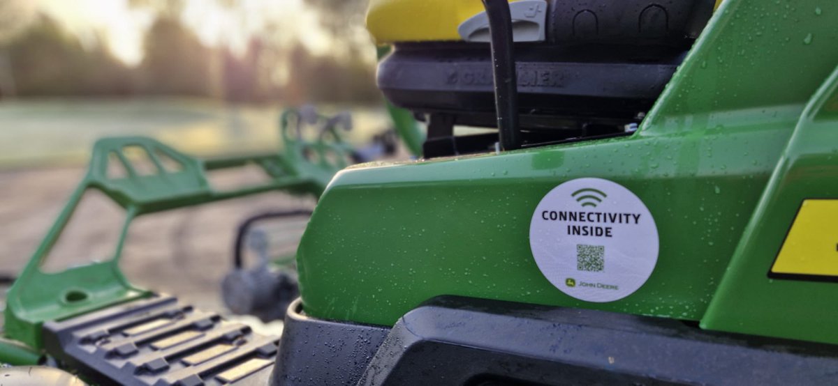 Jamie_Tuckwells's tweet image. Fully connected @JohnDeere fleet installed @BraintreeGC today. Huge thank you to the club, Liam and his team for their trust. Expanded fleet and technology. Always looking ahead. Nice drone shots aswell 👍⛳️. @TuckwellGroup