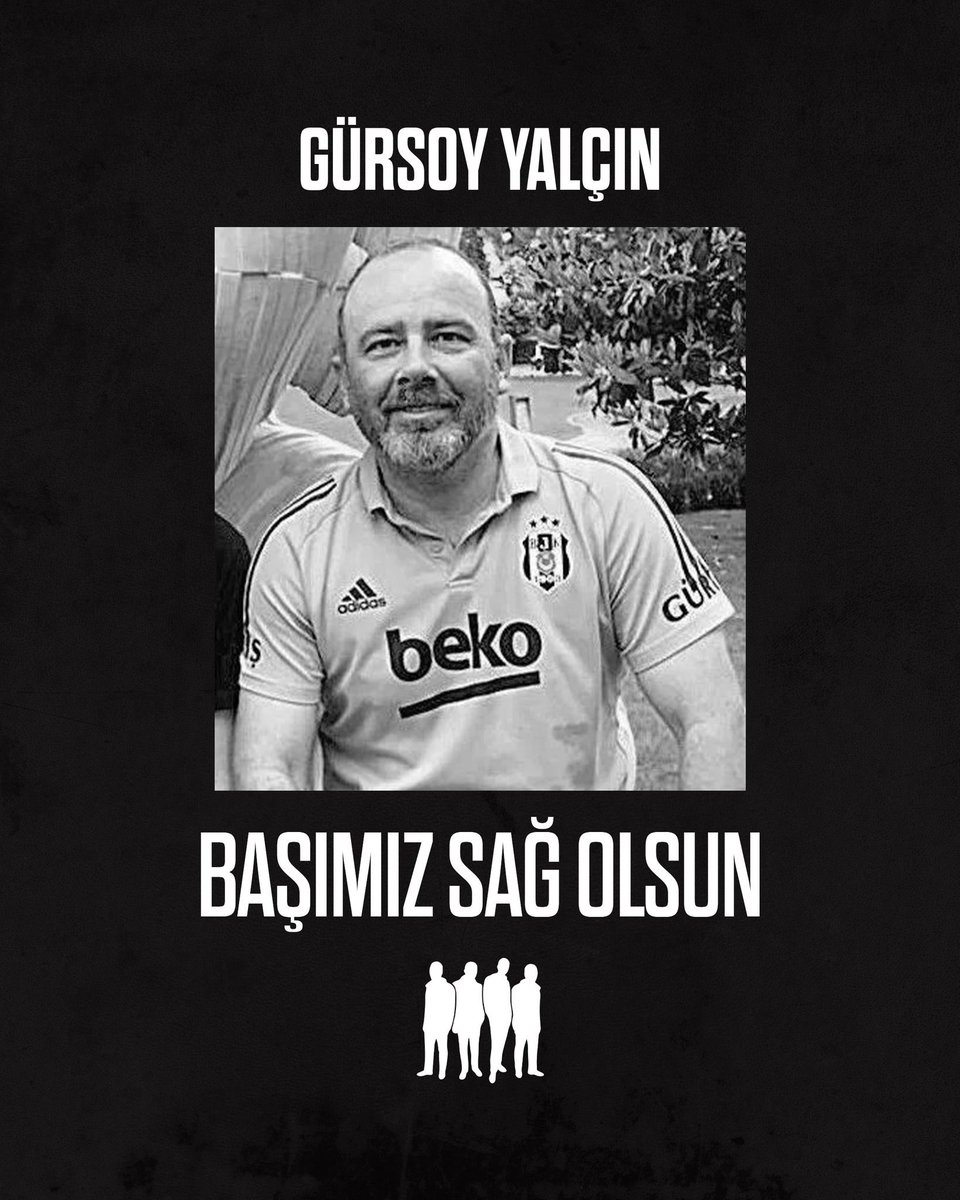goodfellas1903's tweet photo. Eski futbolcumuz ve teknik direktörümüz Sergen Yalçın’ın kardeşi Gürsoy Yalçın’ın vefat haberini derin bir üzüntüyle öğrendik. Beşiktaşımız da görev alan ve emekleri olan Gürsoy Yalçın’a Allah’tan rahmet, ailesi ve sevenlerine başsağlığı diliyoruz. https://t.co/SseTyWYMse