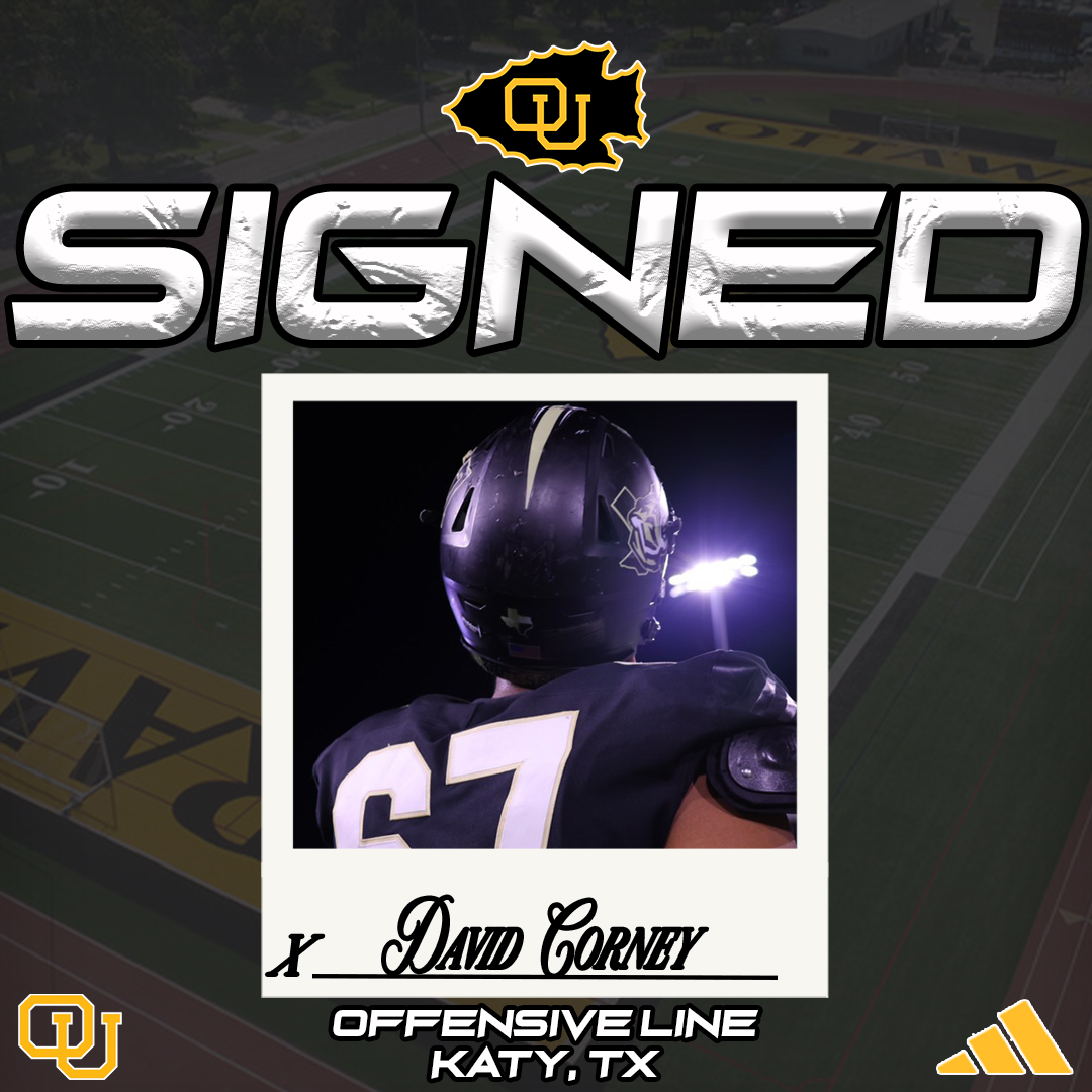 🟡⚫️David Corney🟡⚫️
6'5 315, Offensive Line
Cypress Park High School
Katy, TX
