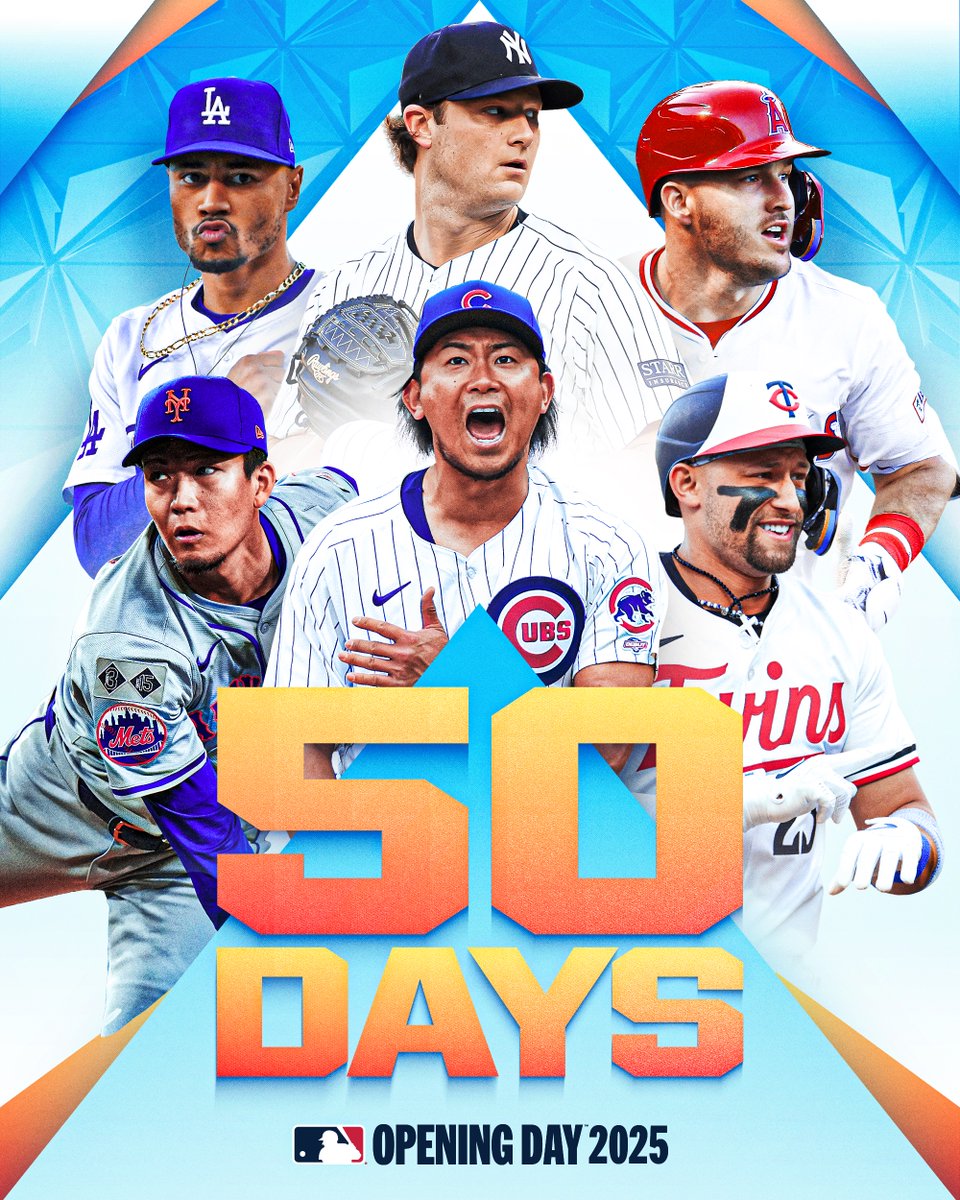 Only 50 days until you get to watch your favorite team again 🥹
