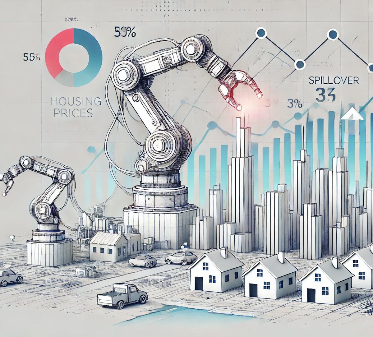 🔍 How does #automation, particularly #robotics, shape #housing markets?
The reply is in the new article "The relationship between robotics and housing prices: evidence from housing markets in #Chinese cities" by Zhou, Peng, Chi-Man Hui, &amp; Fun tandfonline.com/doi/full/10.10…