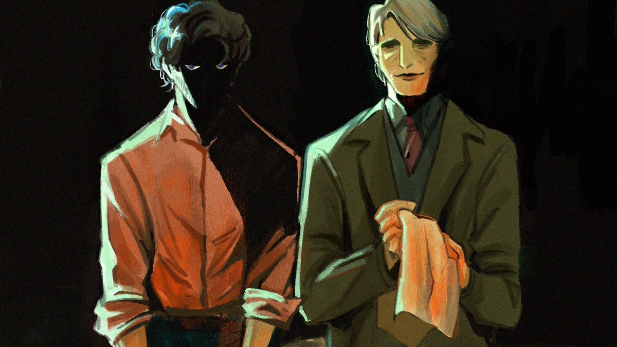 sadfishpile's tweet image. much menacing art lately