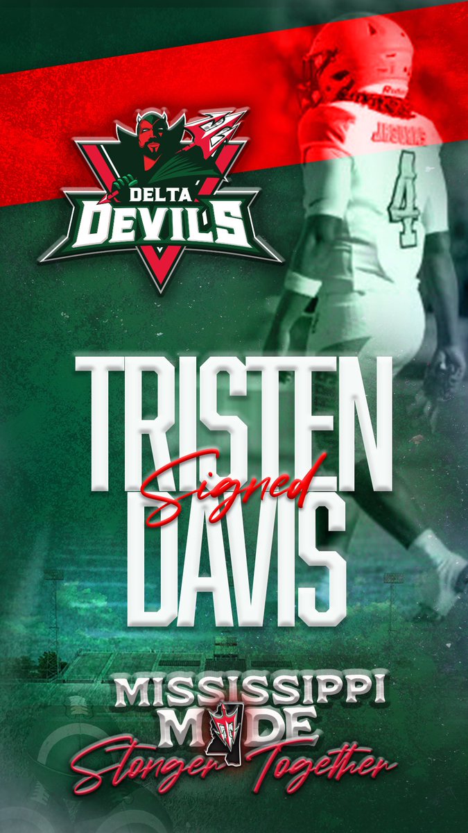 Welcome <a href="/DavisTristen3/">Tristen Davis</a> to the Valley 🟢🔴 #MississippiMade #NSD25