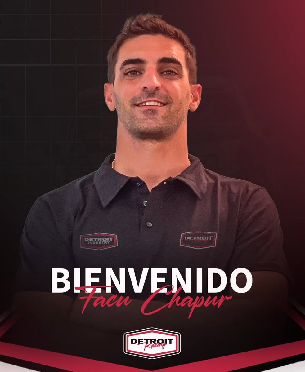 Nuevo destino!!

🚨Facundo Chapur se suma al flamante equipo Detroit Racing en la C3 del TN.

🏁"Metralleta" manejará un Citröen C-élysée atendido por Nicolás Kern y motorizado por Mario Riva.

<a href="/FacuChapur/">Facu Chapur</a> <a href="/prensatn/">TN</a>