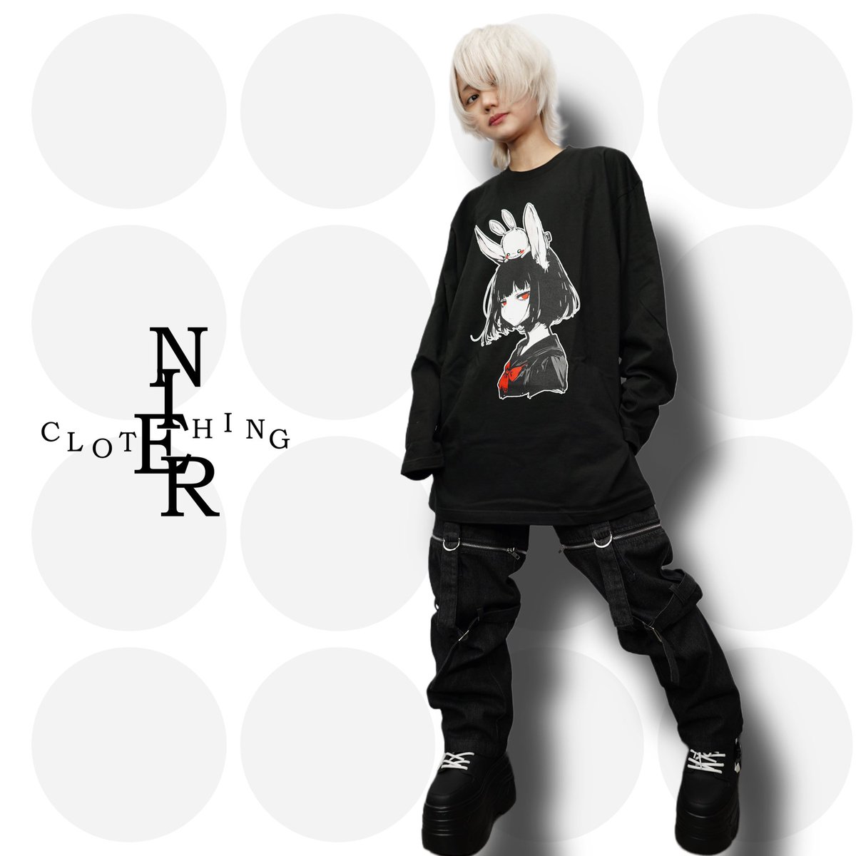 NieR_tokyo's tweet photo. 🎁1日限定プレゼント企画🎁

CONVERTIBLE BLACK 
DENIM PANTS【NIER PATCH】

🎁2名様にプレゼント🎁

◼応募方法
フォロー(@NieR_tokyo) & リポスト
◼締切〆  2月6日24時

ユニセックスアイテムです。

※こちらは締め切り後に
販売開始開始される商品になります。

※鍵垢の方も対象内です。

是非ご参加ください🙇‍♂️🙇‍♀️