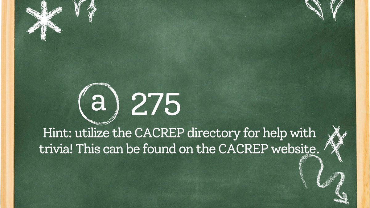 CACREP tweet media