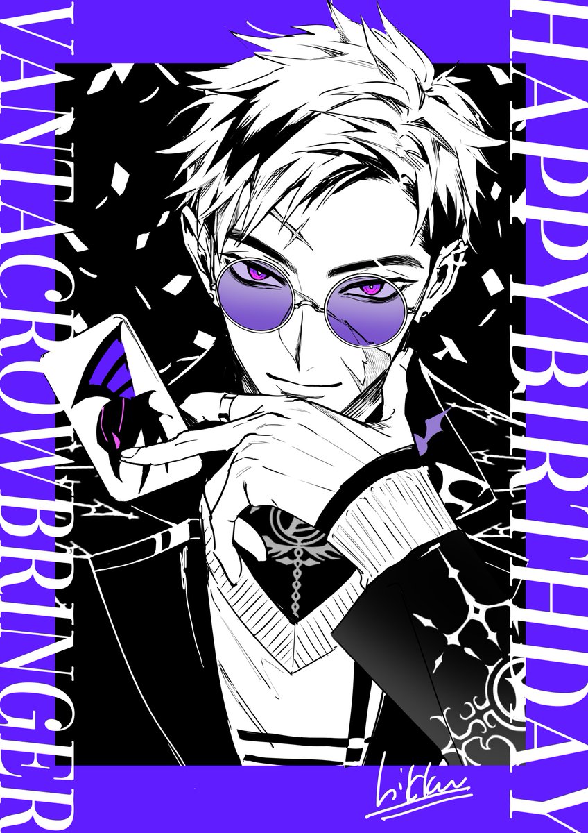 Happy birthday ,vanta‼️㊗️🥂🎉🥳 

#VantacrowWasBorn 