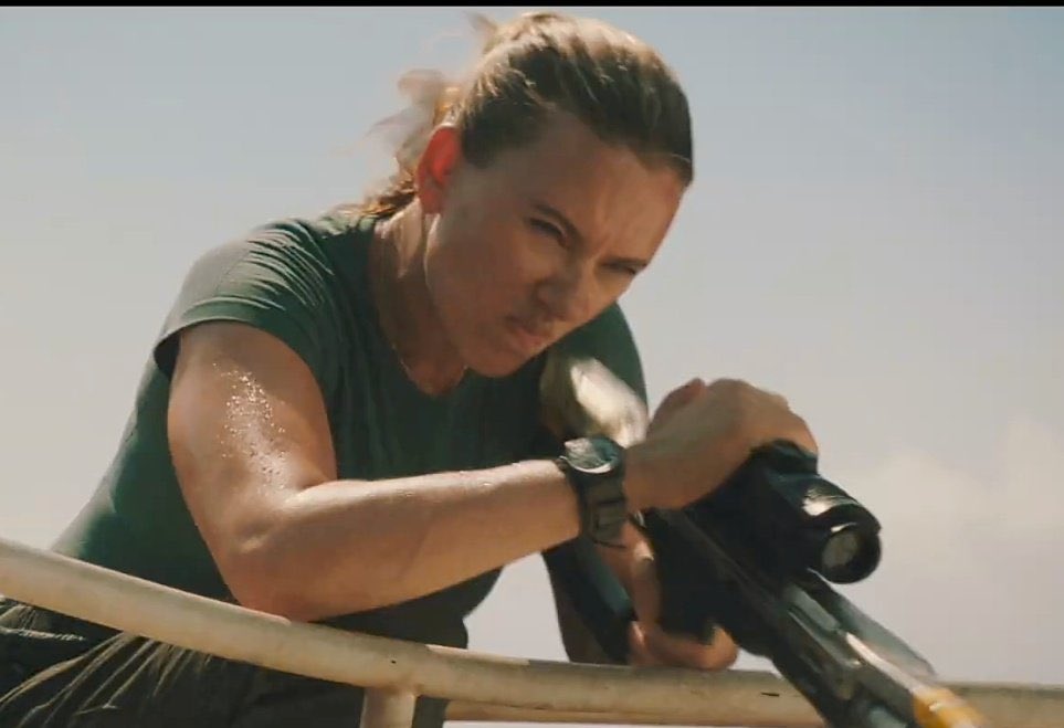 doraemaynat's tweet photo. actress scarlett johansson is back again iktr #JurassicWorldRebirth https://t.co/H27JOuwyTz