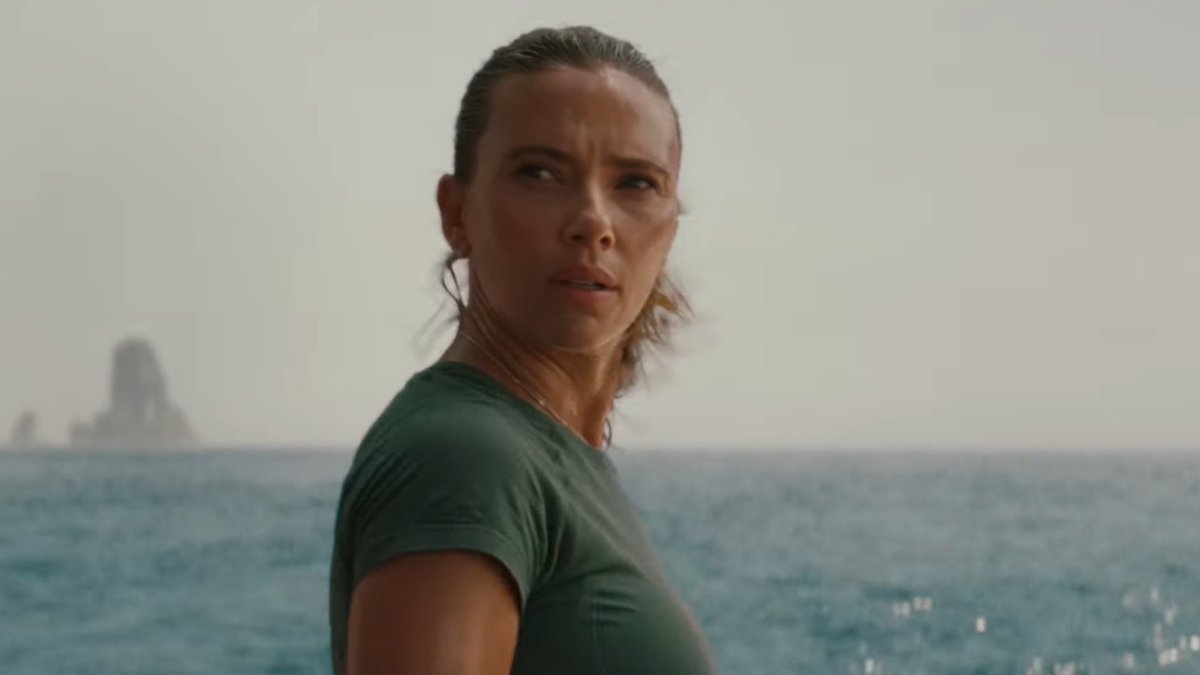 actress scarlett johansson is back again iktr #JurassicWorldRebirth