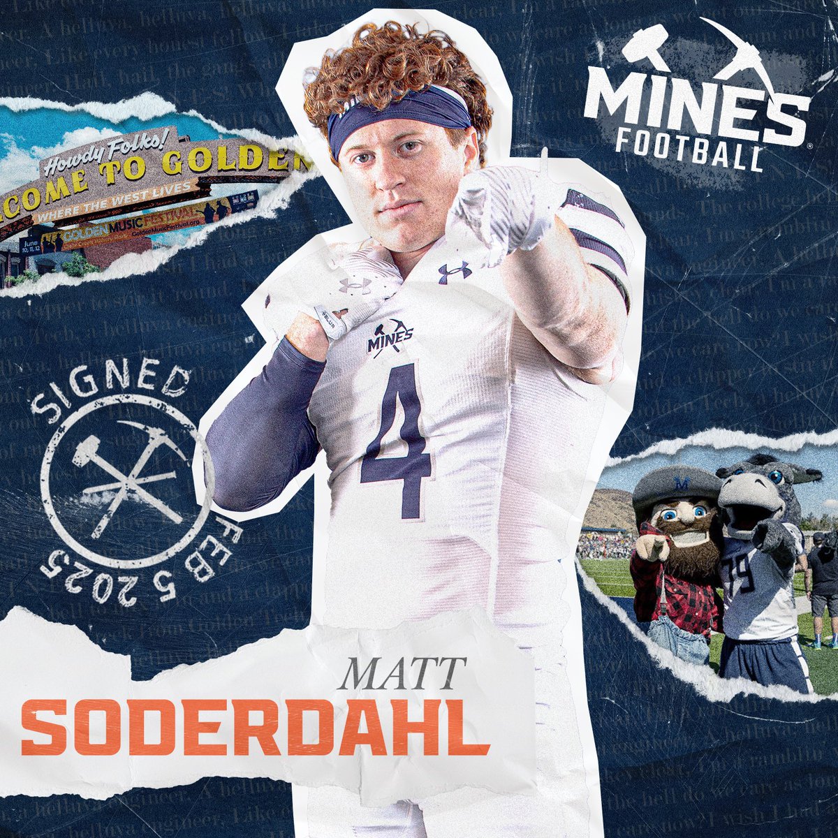 Mines Football (@minesfootball) on Twitter photo ⚒️𝗧𝗥𝗔𝗡𝗦𝗙𝗘𝗥⚒️
Matt Soderdahl
DB | Bargersville, Ind. | Hillsdale College
<a href="/mattsody/">Matt “Smokes” Soderdahl</a>
#HelluvaEngineer⚒️ ⚒️𝗧𝗥𝗔𝗡𝗦𝗙𝗘𝗥⚒️
Matt Soderdahl
DB | Bargersville, Ind. | Hillsdale College
<a href="/mattsody/">Matt “Smokes” Soderdahl</a>
#HelluvaEngineer⚒️