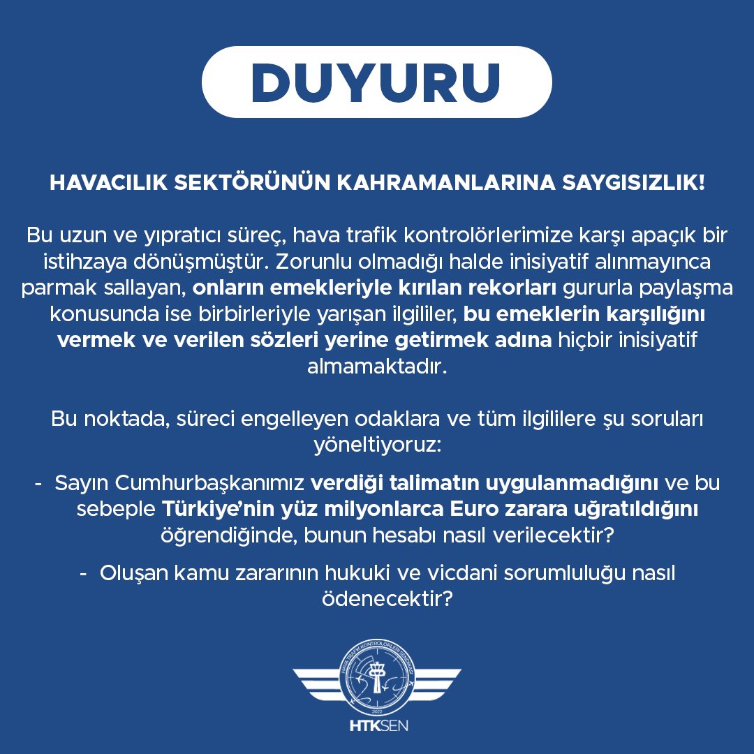 Sendikamızca geçtiğimiz yaz başlatılan İnisiyatif Almadan Çalışma (İAÇ) süreci, üst düzey makamların *“Ekim ayında TBMM açılır açılmaz sorunların çözüleceği” vaadi üzerine 1 Ağustos 2024 tarihinde sonlandırılmıştı. Ancak, aradan geçen onca zamana rağmen verilen sözler yerine