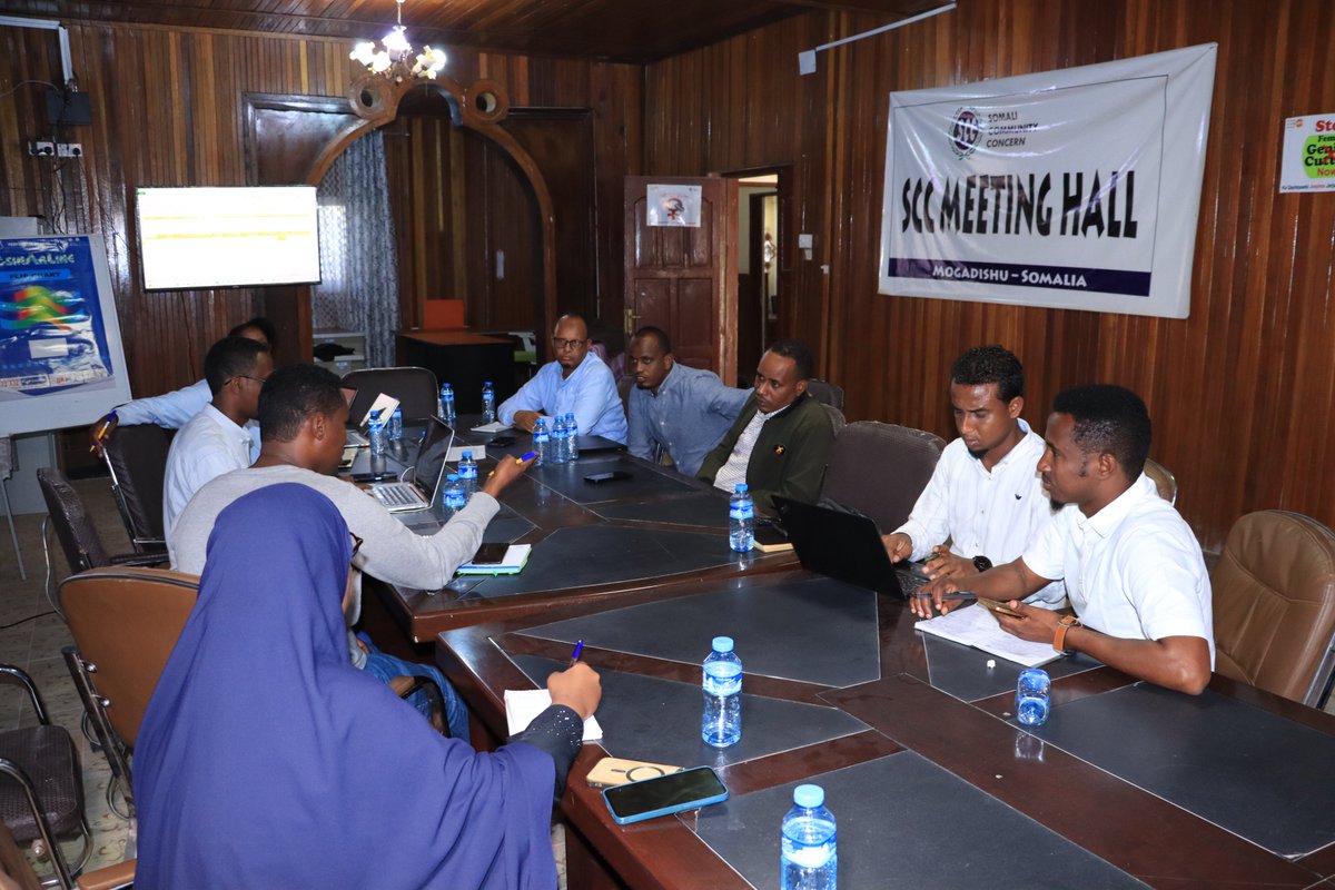 SCConcern's tweet photo. The SCC office held a deep dive meeting with health and nutrition partners today, familiarized ourselves with catchment areas, mapped existing services to identify gaps, and focused on advocating and reprogramming. @iom_somalia @OCHASom @Danwadaag_DS @MunicipalityMog https://t.co/7fA2aU88Sf