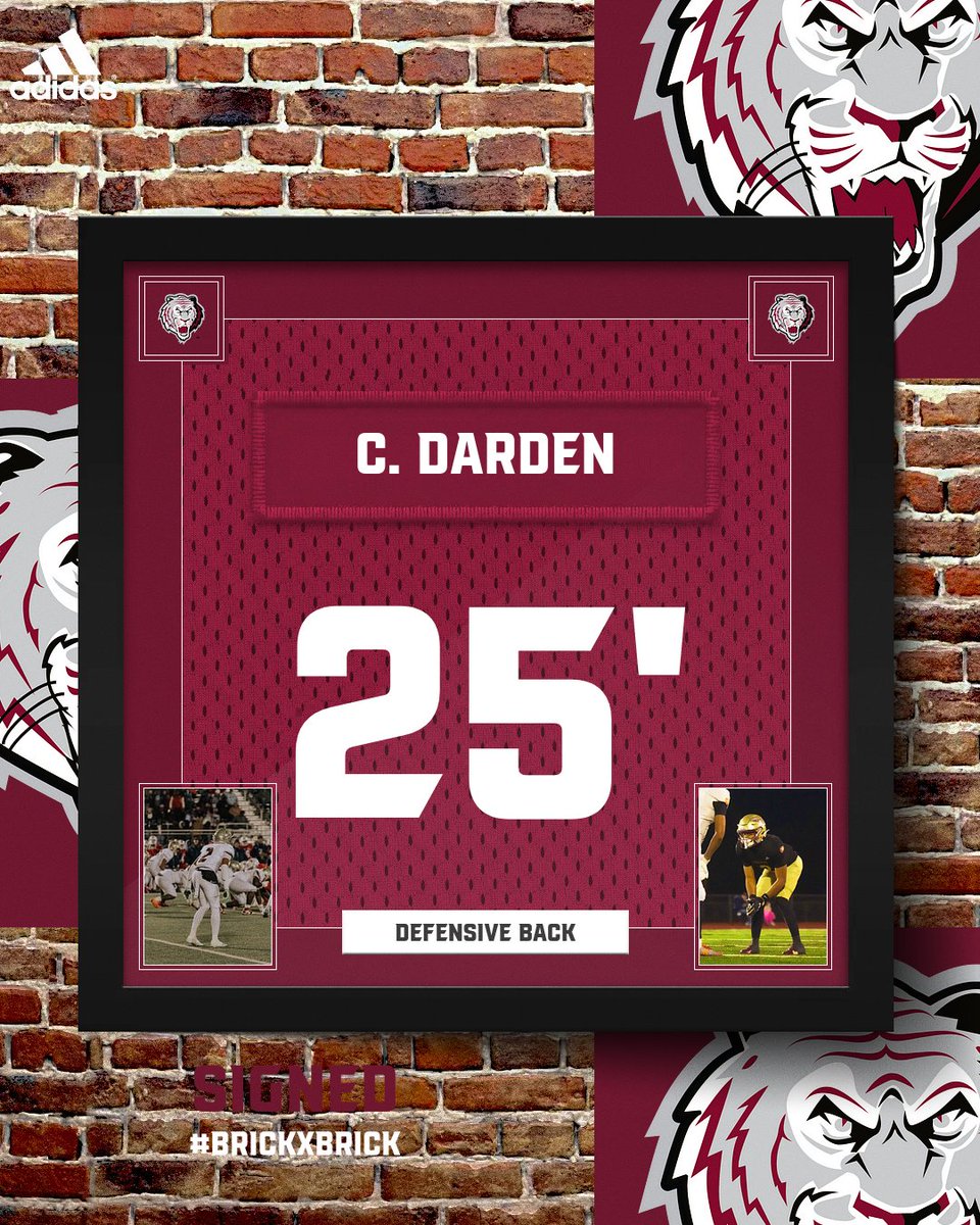 CvilleTigersFB's tweet image. Welcome to the FIGHTING TIGER FAMILY!! #BrickXBrick

Camryn Darden - Murfreesboro, Tennessee

#NSD25