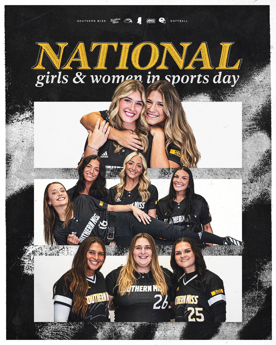 Happy National Girls and Women in Sports Day 💛🫶

Today, we're celebrating the incredible women who have shaped, strengthened, and continue to take our program To The Top! 🦅🔝

#SMTTT | #NGWSD | #WomenInSports