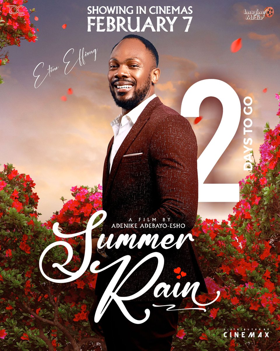 Summer rain is in cinemas in 2 days 💃🏾💃🏾💃🏾💃🏾 #summerrain