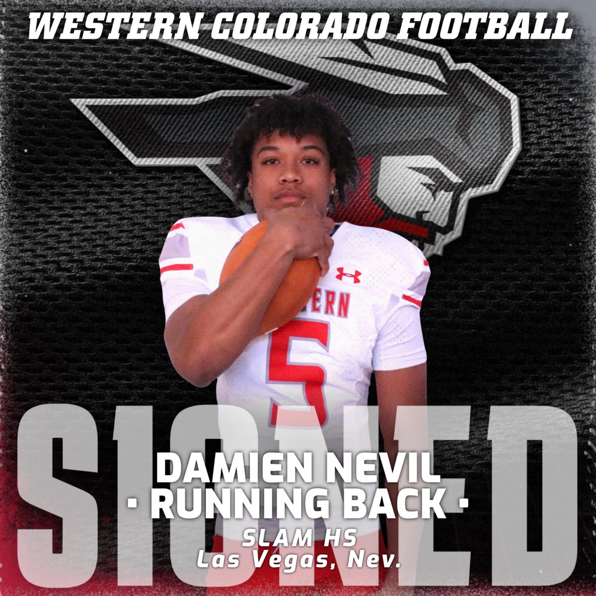 Welcome to the Mountaineer family Damien! #MountUp #ThinAirCrew <a href="/DamienNevil/">Damien Nevil</a>