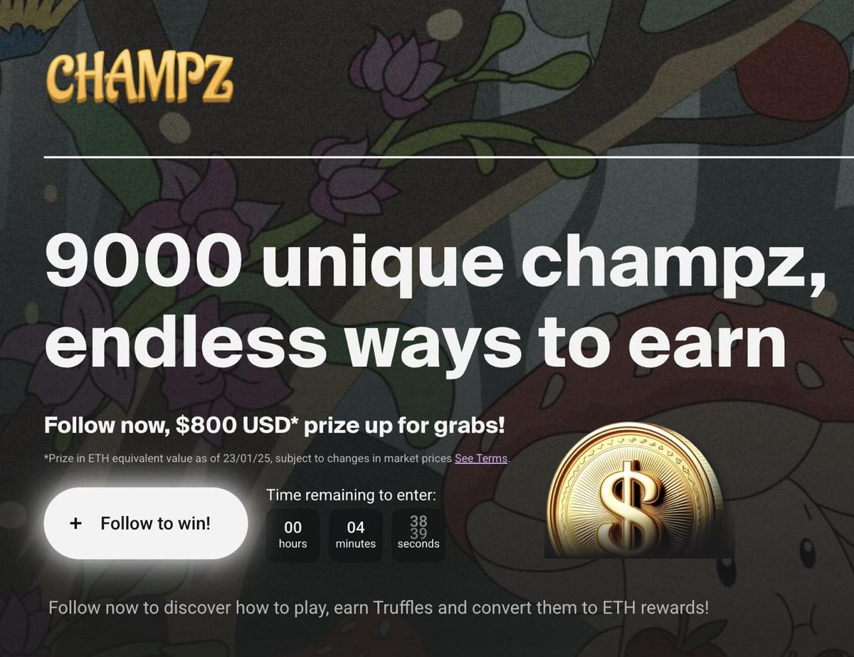 CHAMPZ (@champzerc) on Twitter photo Say Champz, Here's something I bet you didn't know:
Hop along to the <a href="/Immutable/">Immutable</a> questing page, where you can collect a sweeeeeet 50 GEMS! 
Plus, you might just be the lucky duck to win $800 USD. 
Tell your frens, and lets grow! π
play.immutable.com/quests/ Say Champz, Here's something I bet you didn't know:
Hop along to the <a href="/Immutable/">Immutable</a> questing page, where you can collect a sweeeeeet 50 GEMS! 
Plus, you might just be the lucky duck to win $800 USD. 
Tell your frens, and lets grow! π
play.immutable.com/quests/