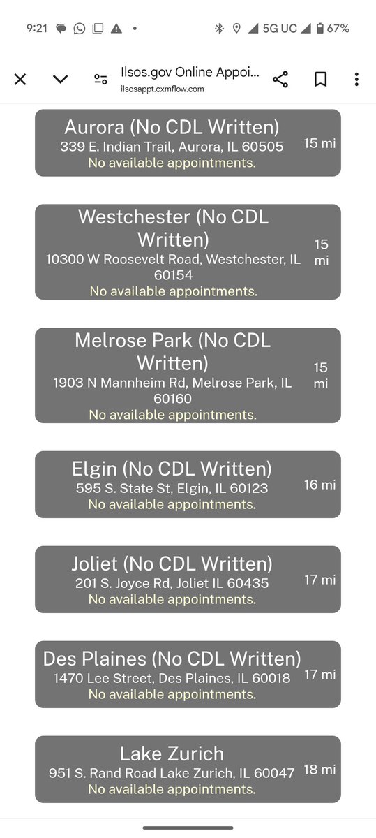 booloxone's tweet photo. @TelemundoCHI  @UniNoticias @CNNEE  ninguna de las instalaciones #dmv #chicago tiene citas disponibles para real id en ninguna fecha del mes averiguen e informen a l comunidad es bastante extraño esto https://t.co/z13kMGXVm6