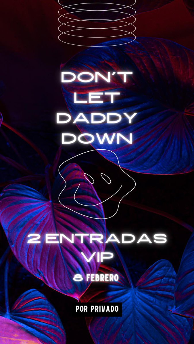 Vendo dos entradas VIP para Don't Let Daddy Know Madrid
📍 Pabellón 12 de IFEMA
📆 8 de febrero a las 22:00h 
💰Precio negociable
