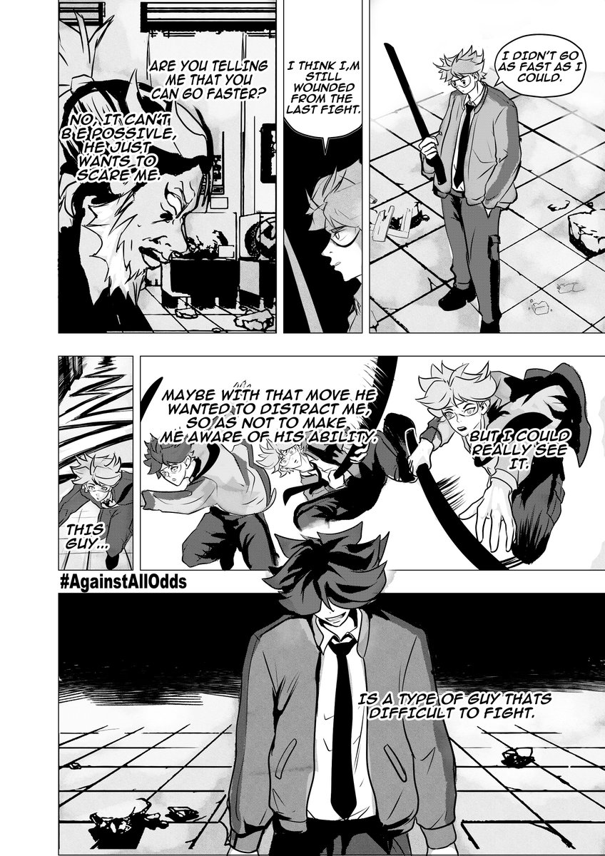 sicko_modes's tweet image. Page 2 
Last week I was not able to post page 2, but this week I continue
@finalbosuX

@kevinfinalbosu @barracuda1709 @kaito_ayo @MustaYaki @JeffMustaman 
#AgainstAllOdds