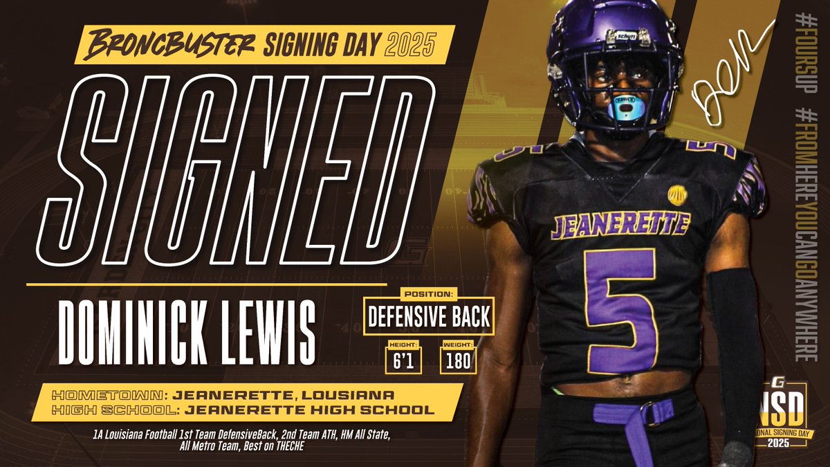 Welcome to BRONCBUSTER Football!
<a href="/GCCC_FOOTBALL/">Broncbuster Football</a>