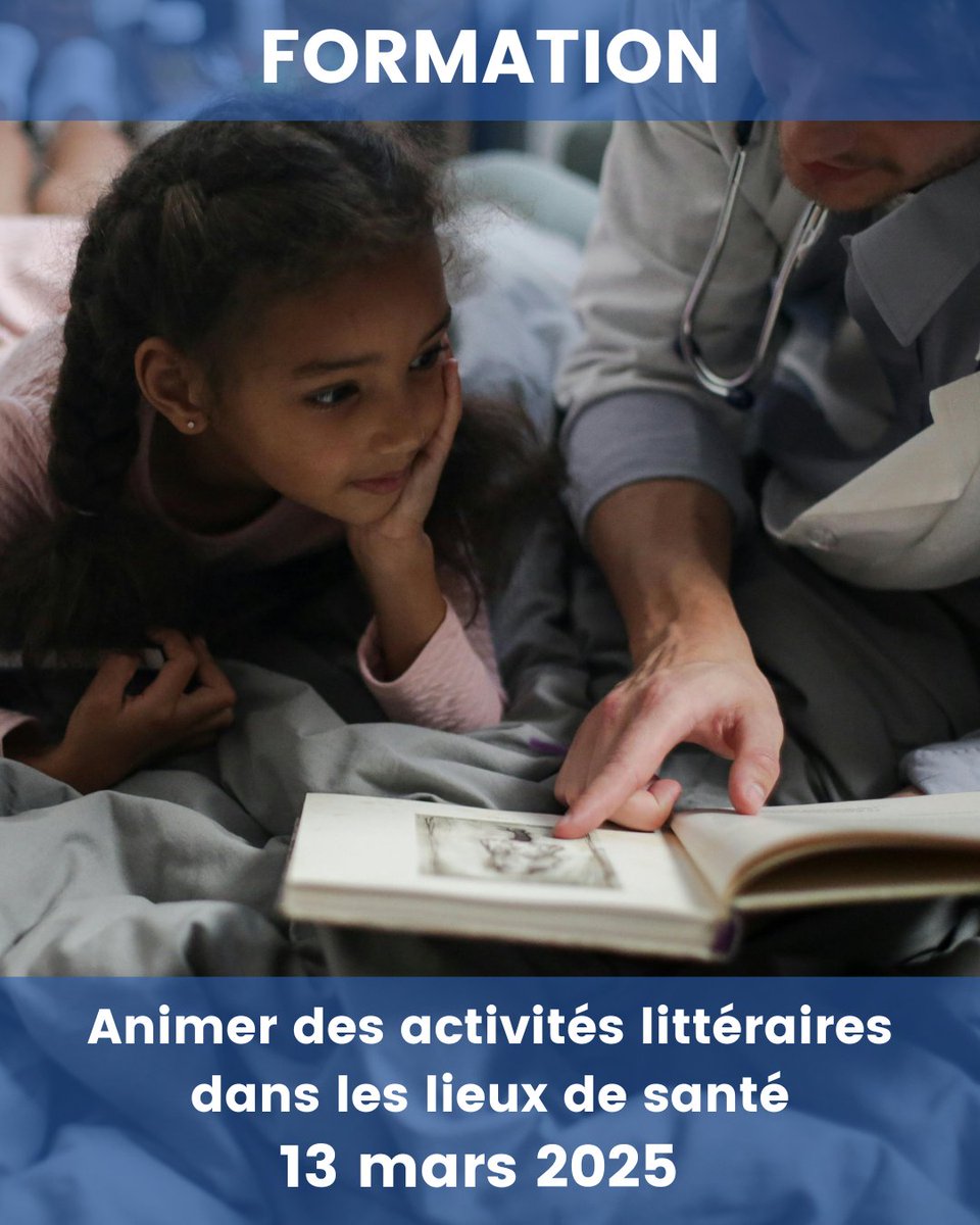 📚 La lecture peut être un véritable soutien pour les enfants hospitalisés, mais comment animer des activités littéraires dans les lieux de santé ? Vous le découvrirez le jeudi 13 mars à l’École du livre de jeunesse : ecole-livre-jeunesse.fr/formations/ani…