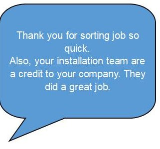 AbcRacking's tweet photo. We have received some great feedback about our installation team from a powder coating company in Tamworth today. It is always nice to hear positive remarks from our customers. If you would like to leave a review, please contact us. https://t.co/1lI9dEkY9u
