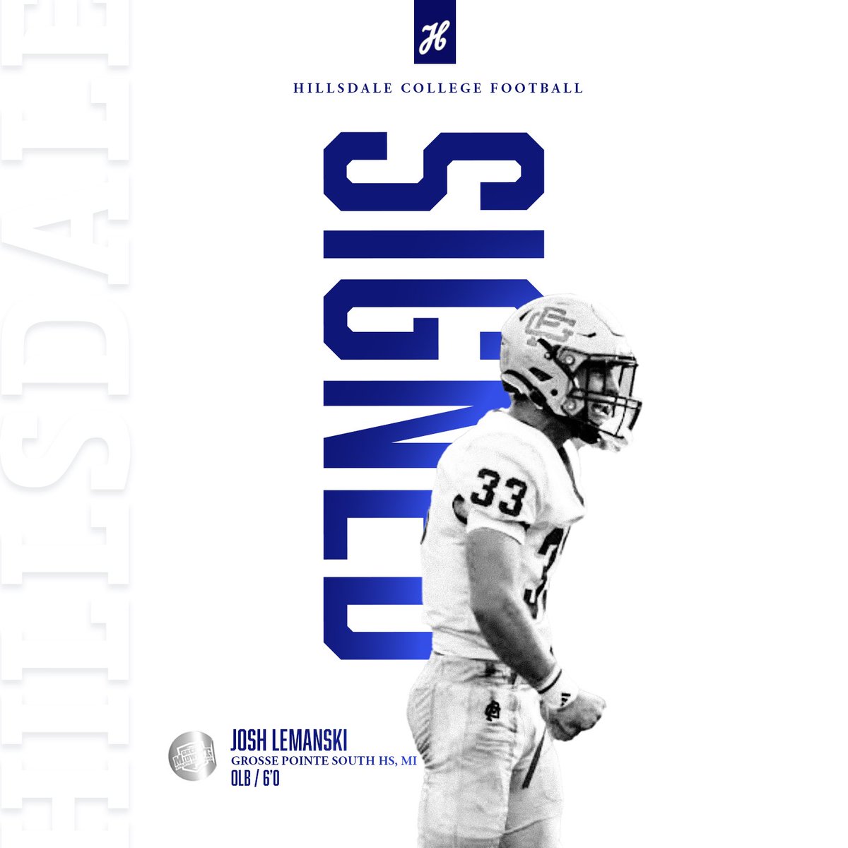 Hillsdale Football (@hillsdale_fb) on Twitter photo Excited to welcome Josh to the Hillsdale College Football Family!  🏈#ChargeOn #NSD25 Excited to welcome Josh to the Hillsdale College Football Family!  🏈#ChargeOn #NSD25