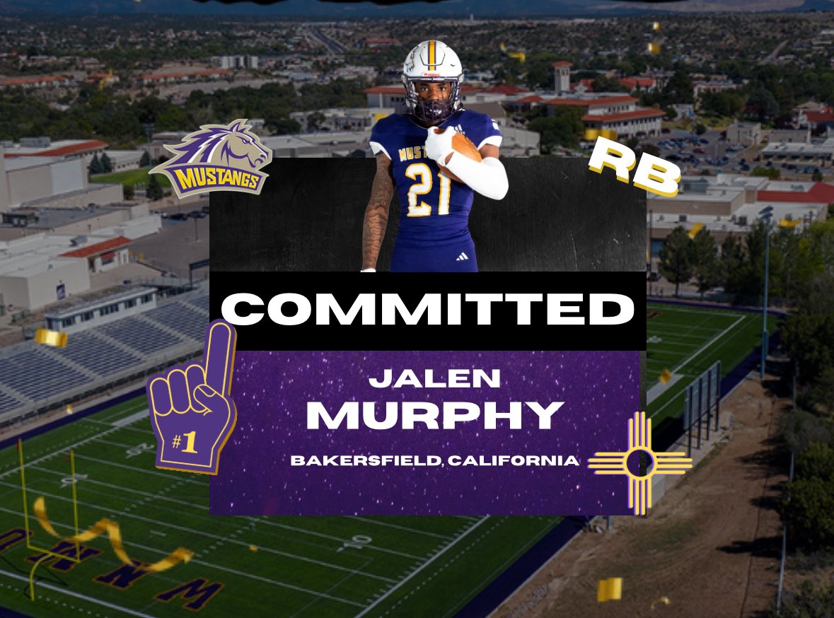 Jalen Murphy (@jalen_m21) on Twitter photo All glory to the man above! Im proud to announce that I will be continuing my football journey at the University of Western New Mexicoππ! Lets work! #rarebreed
<a href="/thompsonsctg/">BT THOMPSON</a> <a href="/dthedeacon/">Dejon Jernagin</a> <a href="/NicklasHaag/">Nicklas Haag</a> <a href="/coach_bhickman/">Billy Hickman</a> <a href="/d_hunter32/">Coach Hunter</a> All glory to the man above! Im proud to announce that I will be continuing my football journey at the University of Western New Mexicoππ! Lets work! #rarebreed
<a href="/thompsonsctg/">BT THOMPSON</a> <a href="/dthedeacon/">Dejon Jernagin</a> <a href="/NicklasHaag/">Nicklas Haag</a> <a href="/coach_bhickman/">Billy Hickman</a> <a href="/d_hunter32/">Coach Hunter</a>