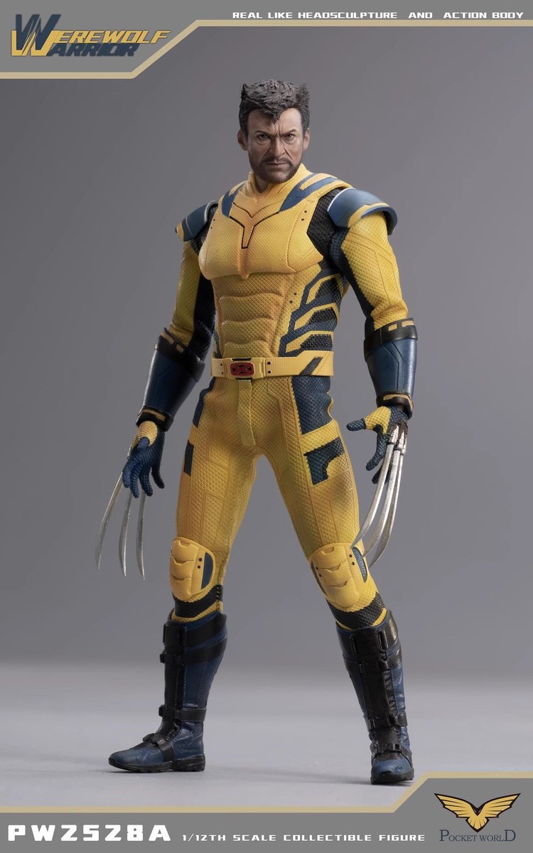 InsHobby's tweet photo. 【New Arrival】
1:12 Werewolf Warrior Action Figure
by Pocket World 

  https://t.co/ChW8Fj0B9D https://t.co/BJsEBvHCjh