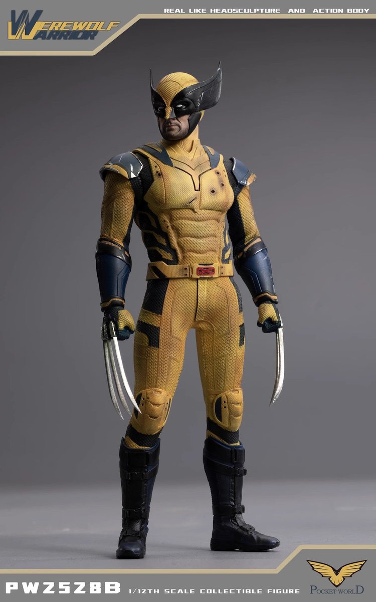 InsHobby's tweet photo. 【New Arrival】
1:12 Werewolf Warrior Action Figure
by Pocket World 

  https://t.co/ChW8Fj0B9D https://t.co/BJsEBvHCjh