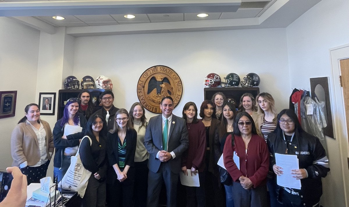 Youth Voice interns from across New Mexico came together in Santa Fe for three impactful days during the legislative session. These young leaders met with policymakers to advocate for issues rooted in their lived experiences. We're so proud and excited for what they accomplish!