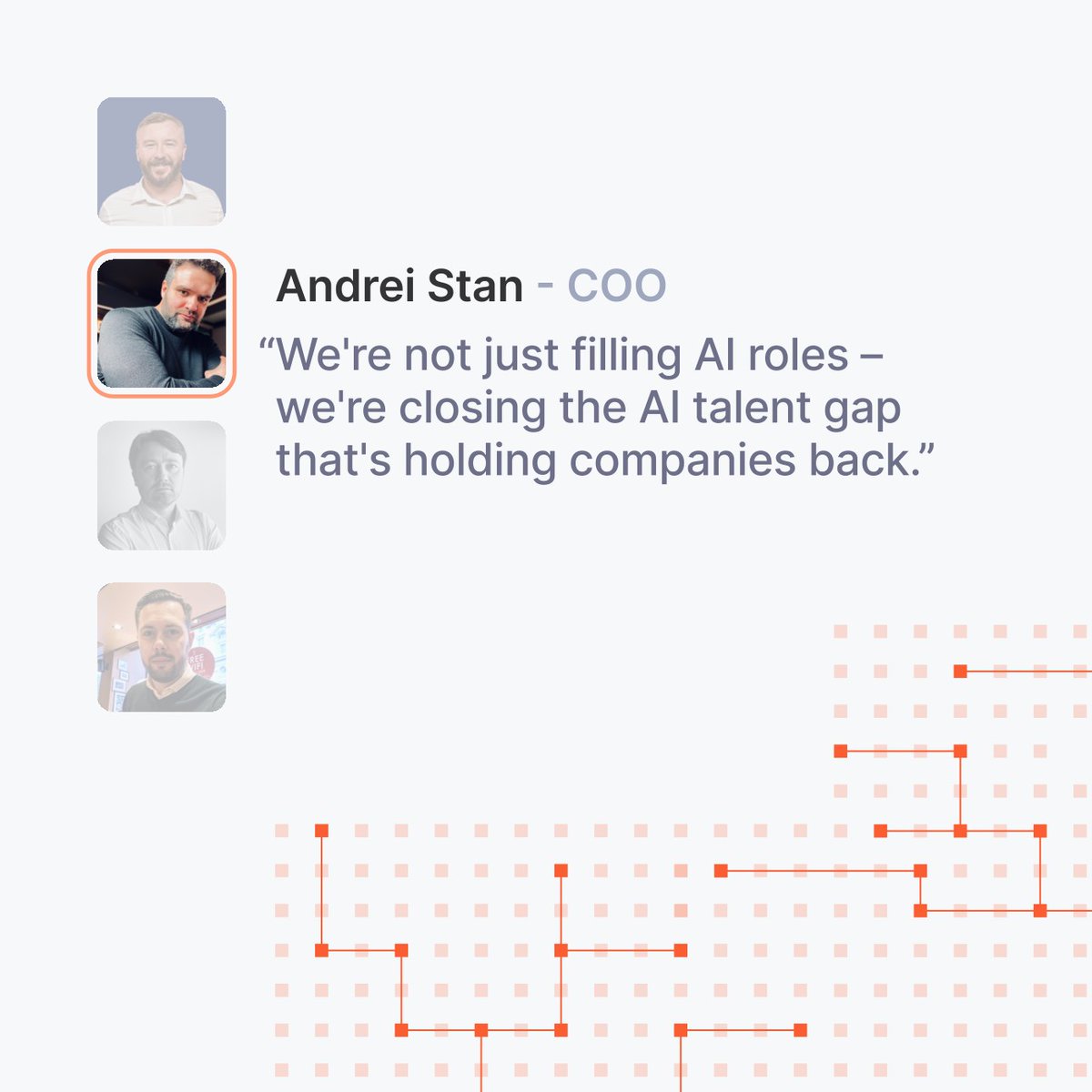 MIND_TechAI's tweet photo. What started as an AI recommender at @indexdotdev has evolved into something bigger: MIND is now spinning off as its own company to transform AI recruiting of AI talent.

Meet the minds behind MIND – https://t.co/tOF76D7aOn https://t.co/aepbbtuHbm