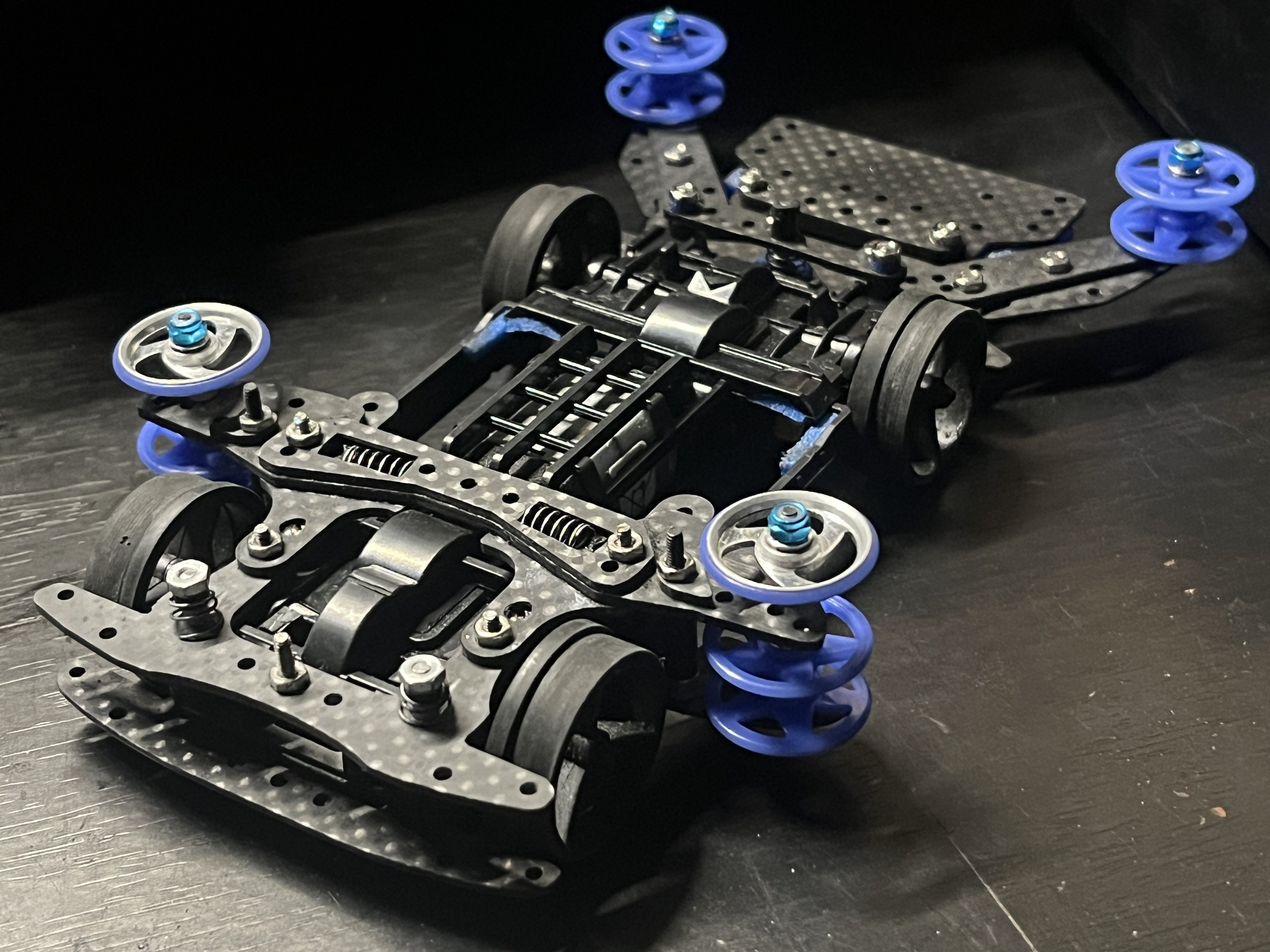 ミニ四駆 ギミック フロント＆リアセット Mini 4WD] Official machine completed! New gimmick