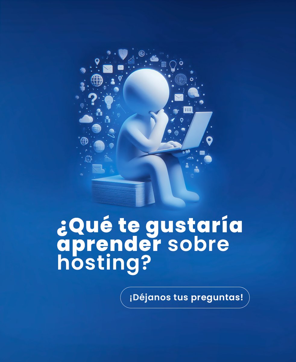 ¡Déjanos tus preguntas! Ya sea que estés comenzando con tu primer sitio web o seas un experto en la materia, estamos aquí para aclarar tus dudas y brindarte información útil 💬

#hosting #tutoriales #tips #informacion #preguntas #dominiosweb #sitiosweb #paginasweb #tecnologia