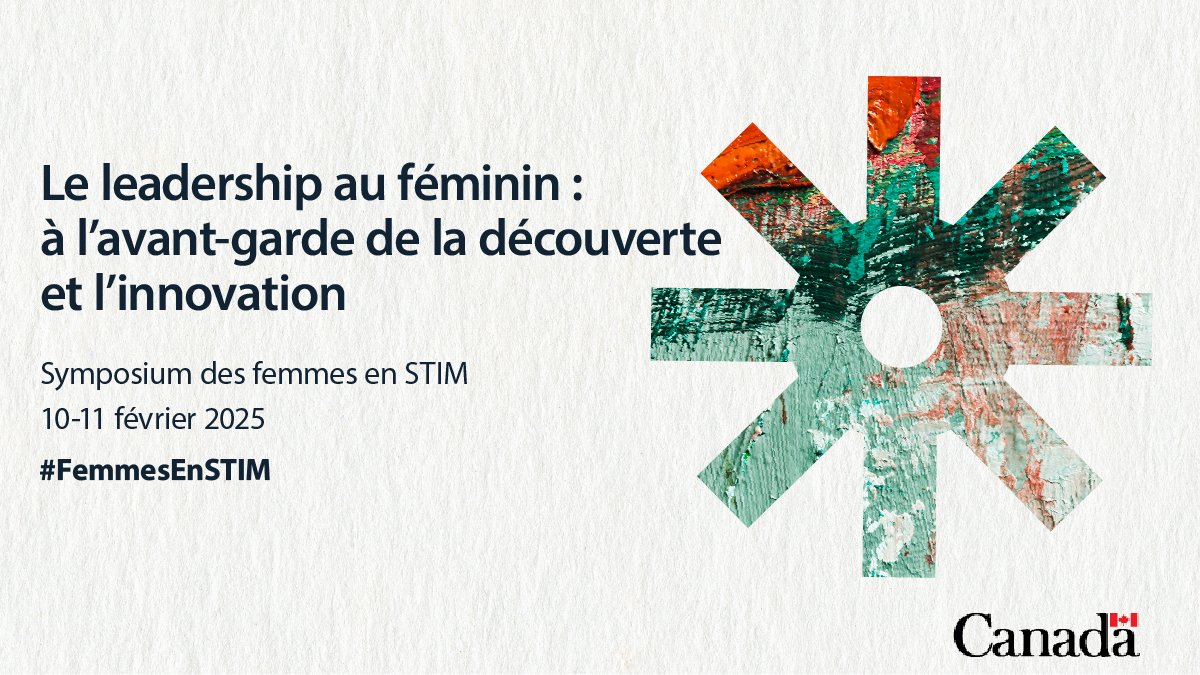 SciChefCan's tweet photo. ✨Le Symposium Femmes en STIM approche à grands pas ! Rejoignez-nous dès le 10 février pour deux journées inspirantes de panels, de réseautage et d’échanges d’idées. Ne manquez pas cette occasion —inscrivez-vous dès maintenant:  https://t.co/JZ0OZiahgP  #FemmesEnSTIM https://t.co/4oW8Kh0bwz