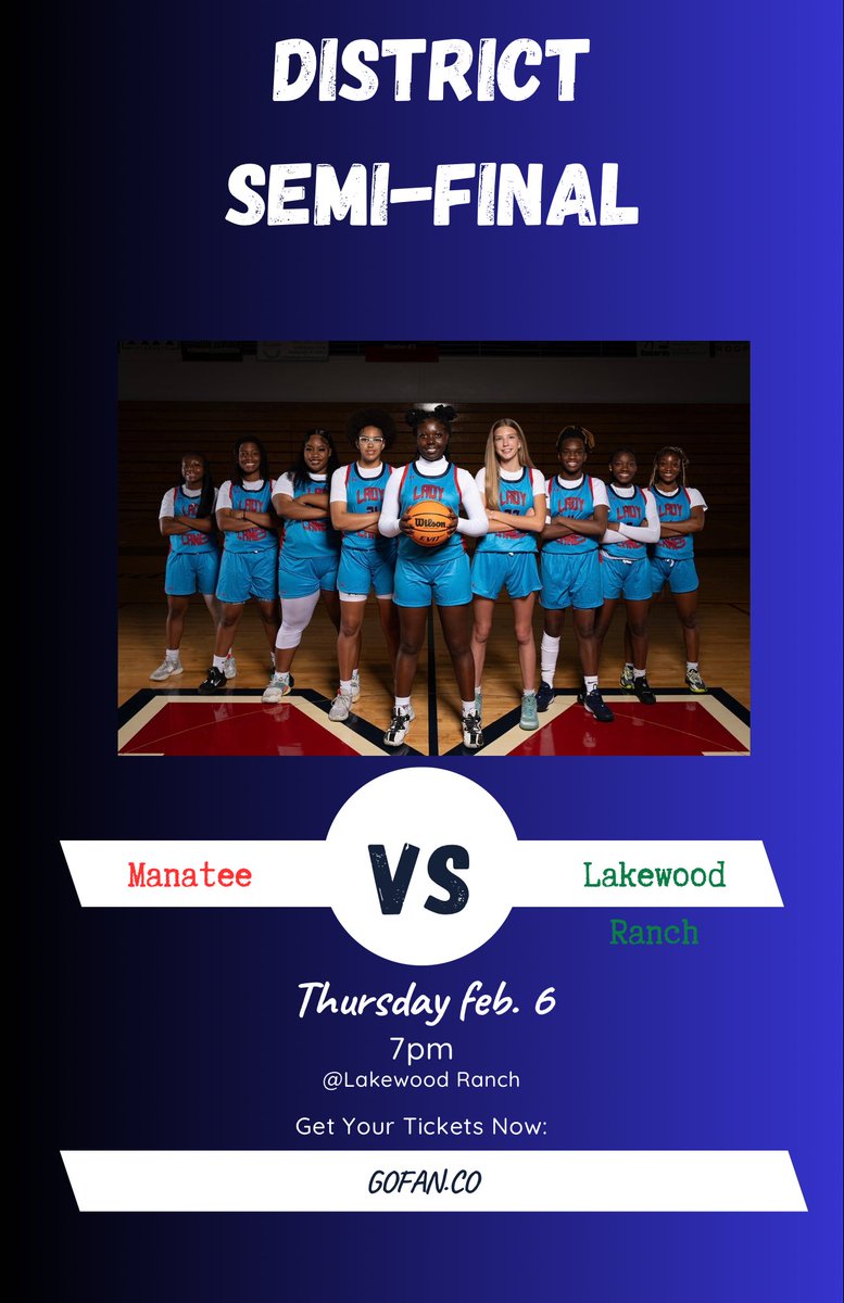 Lady Canes Basketball (@ladycanes2425) on Twitter photo Hats goes off to <a href="/CoachTece/">Latece Luther</a> and her staff for the job they have done this season with this young talented group of girls. Please come out and support in your red or blue as your Lady Canes will compete in the district semifinals
#LETSMAKEARUN #CANEPRIDE GO CANES GOโผ๏ธ๐ดโช๐ต๐๐ช๐พ Hats goes off to <a href="/CoachTece/">Latece Luther</a> and her staff for the job they have done this season with this young talented group of girls. Please come out and support in your red or blue as your Lady Canes will compete in the district semifinals
#LETSMAKEARUN #CANEPRIDE GO CANES GOโผ๏ธ๐ดโช๐ต๐๐ช๐พ