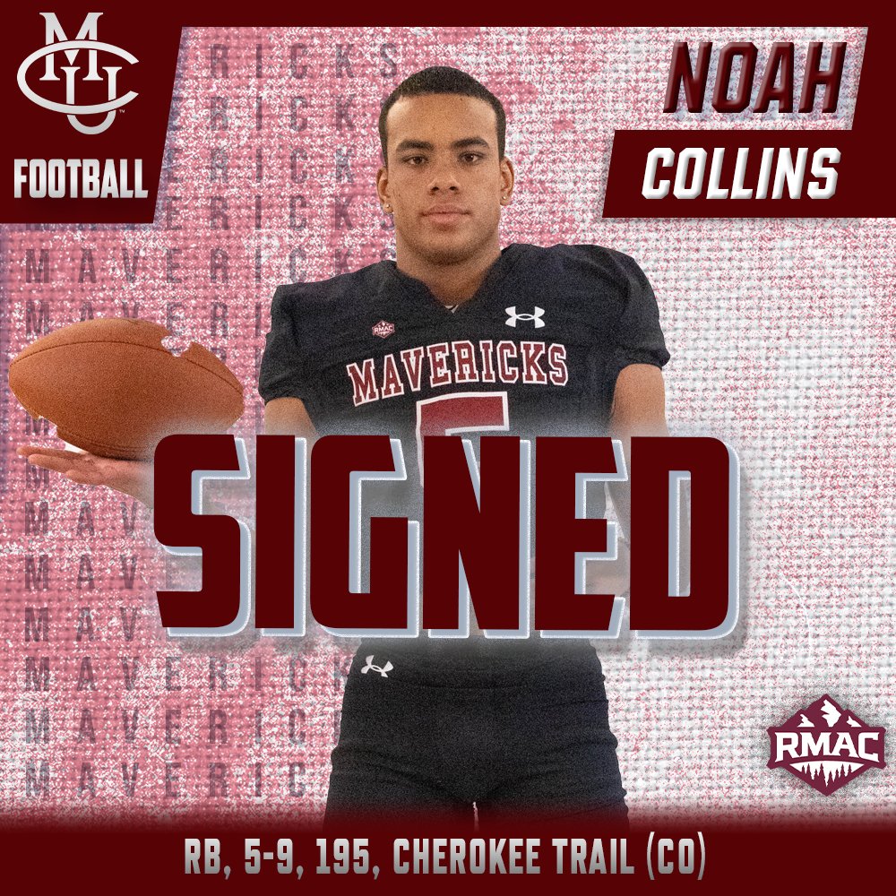 CMUMavsFootball's tweet photo. Welcome Running Back Noah Collins #GoMavs https://t.co/9i4HmmeCZV