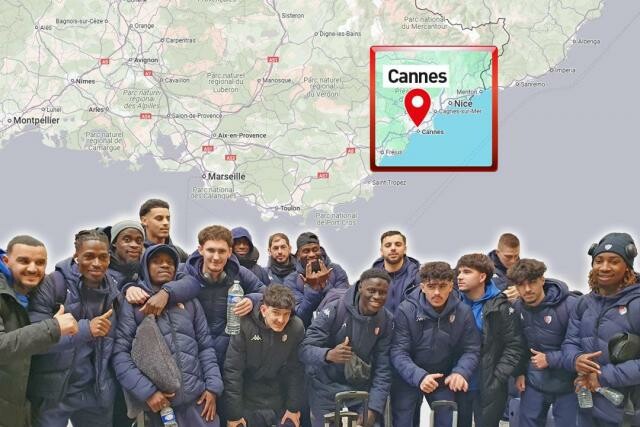 L'épopée de « L'Équipe » en Coupe de France : de Caen à Cannes, le périple mouvementé de Dives-Cabourg à travers la France

Les amateurs de Dives-Cabourg ont traversé la France en train, mardi, en vue de leur huitième de finale de Coupe de France à Cannes. l.lequipe.fr/UIl