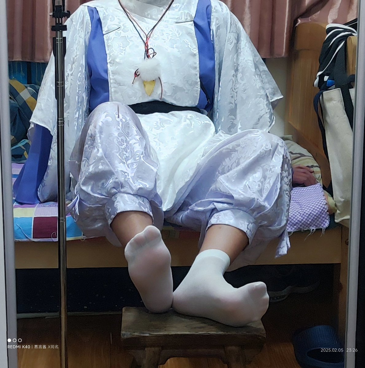 试一试cos服，不要骂太狠QwQ
#正太 #男孩子 #白袜弟弟 #散兵 #白散