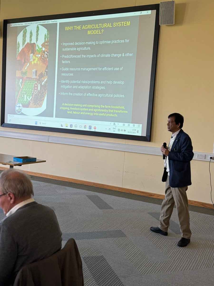 HOLOS-IE to EU (@holos_ie) on Twitter photo Dr. Ibrahim Khalil of <a href="/ucdagfood/">UCD School Ag & Food</a> delivered an insightful talk on the recently funded @HOLOSEU, an agricultural system model, project at <a href="/ictagrifood/">ICT-AGRI-FOOD ERA-NET</a> Summit 2025 held at <a href="/teagasc/">Teagasc</a> Ashtown. Looking forward to <a href="/collaborating/">Collaborating</a> with @innovators and <a href="/researchers/">researchers</a> in agri-food tech! π€ Dr. Ibrahim Khalil of <a href="/ucdagfood/">UCD School Ag & Food</a> delivered an insightful talk on the recently funded @HOLOSEU, an agricultural system model, project at <a href="/ictagrifood/">ICT-AGRI-FOOD ERA-NET</a> Summit 2025 held at <a href="/teagasc/">Teagasc</a> Ashtown. Looking forward to <a href="/collaborating/">Collaborating</a> with @innovators and <a href="/researchers/">researchers</a> in agri-food tech! π€