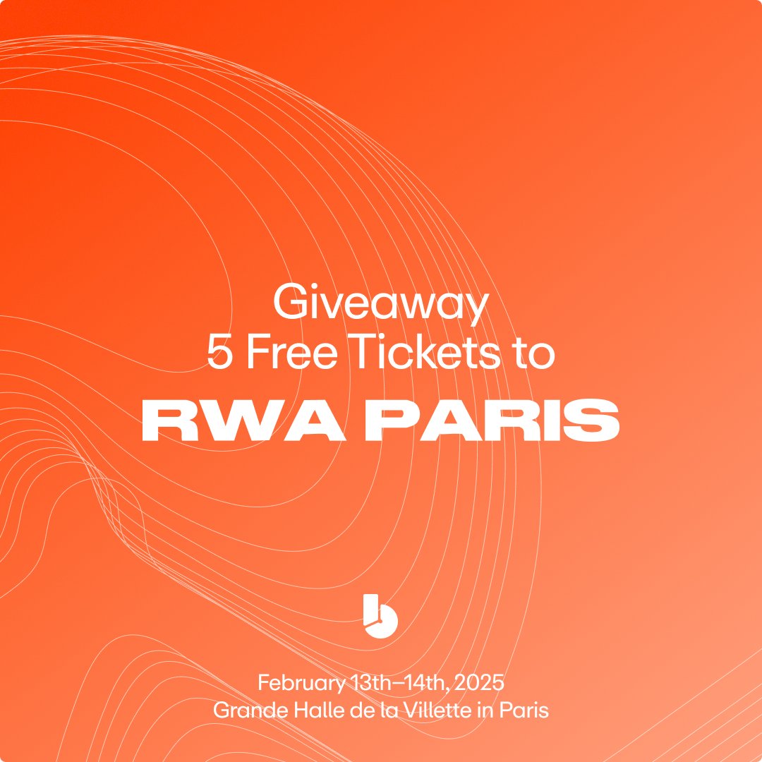 Bolero (@boleromusic_) on Twitter photo 🎁 GIVEAWAY - Win your spot at RWA Paris Summit 2025 by <a href="/nft_paris/">NFT Paris</a> + exclusive Bolero merch!
Bolero will be at RWA Paris Summit with our own stand (Booth B35), diving into the future of music investing & tech industries.
Don’t miss our on-stage Talk with Le Motif on Thursday, 🎁 GIVEAWAY - Win your spot at RWA Paris Summit 2025 by <a href="/nft_paris/">NFT Paris</a> + exclusive Bolero merch!
Bolero will be at RWA Paris Summit with our own stand (Booth B35), diving into the future of music investing & tech industries.
Don’t miss our on-stage Talk with Le Motif on Thursday,