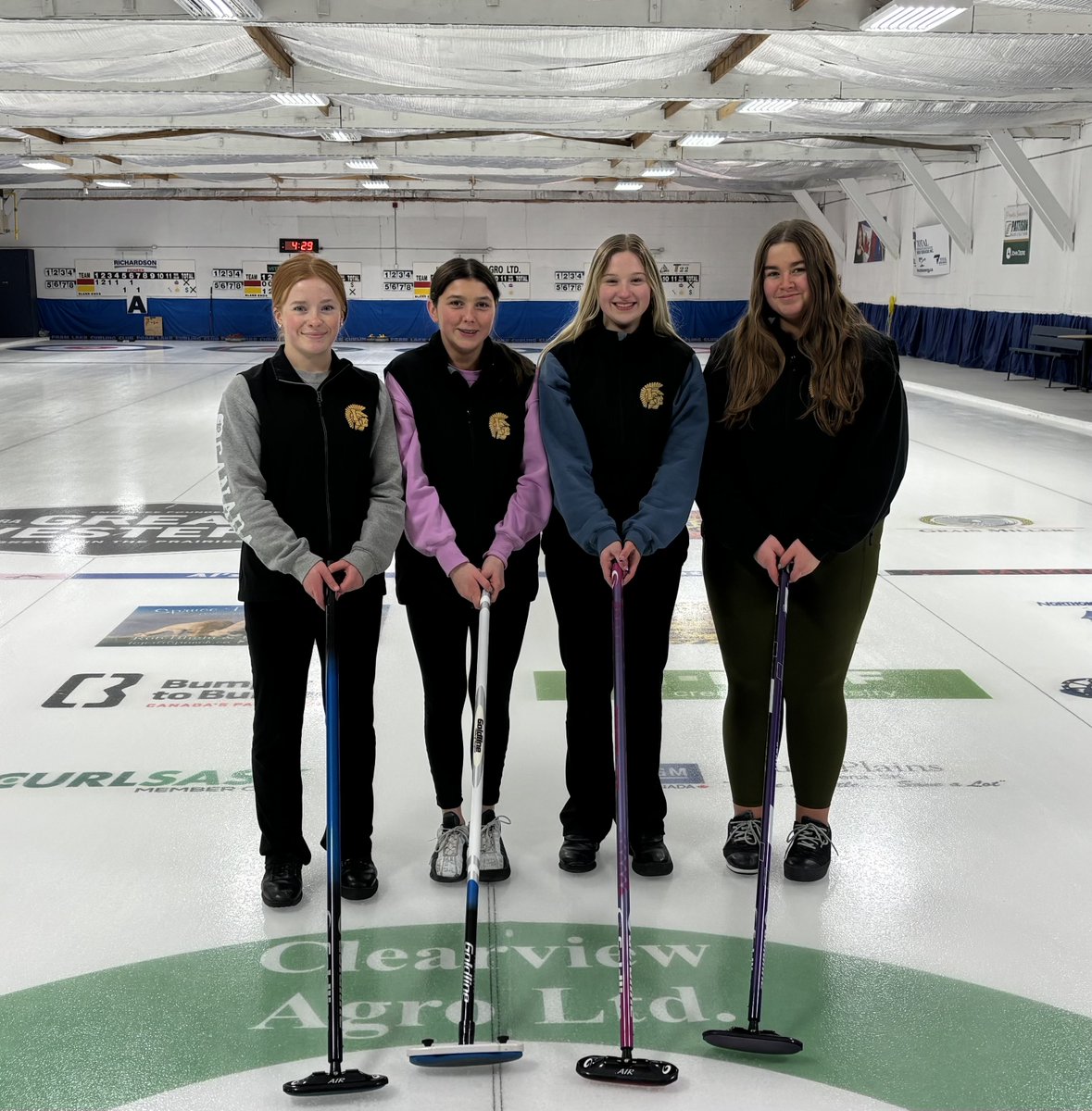 HCAAathletics's tweet photo. HCAA Sr. Curling Pre-Districts are completed! Thanks to Foam Lake &amp; Strasbourg for hosting! Results at https://t.co/BHGpgBVd38

Pictured from the Foam Lake event: Boys A-qualifiers (Wynyard), Girls B-qualifiers (Ituna), Mixed B-qualifiers (Watson), Doubles A-qualifiers Wynyard. https://t.co/5w5u4Ck2YJ