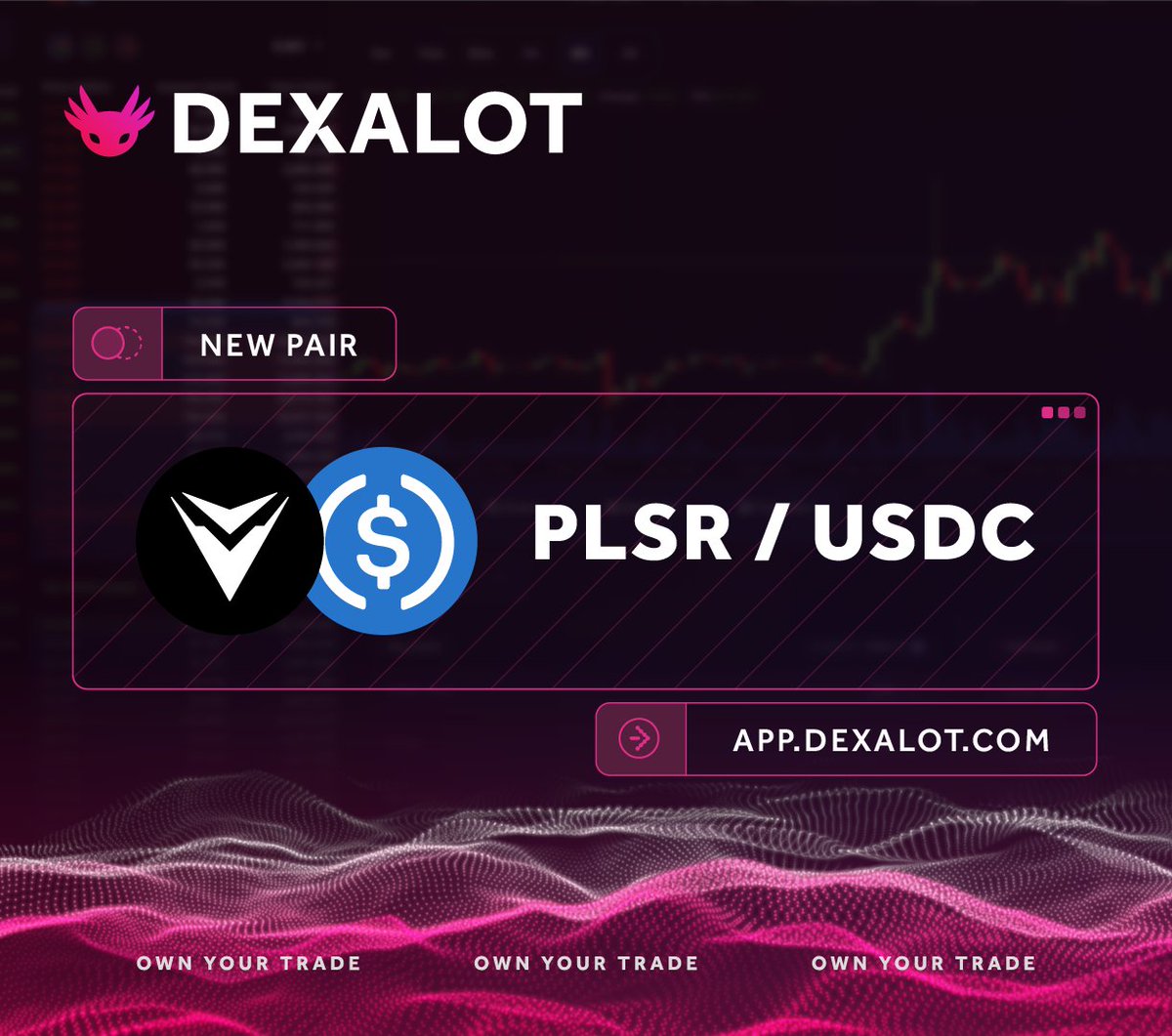 The Pulsarians have landed!

This is a massive milestone for Web3 gaming - For the first time ever, $PLSR, the native token of <a href="/PulsarGame/">Pulsar 🕹🪐</a>, is tradable outside the game! 

Until now, $PLSR could only be mined in-game - now it’s LIVE on Dexalot against $USDC!