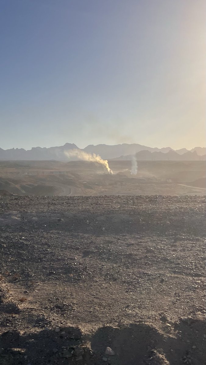 Effect of an inversion on wind and pollution dispersal in the lower Colorado River valley this morning