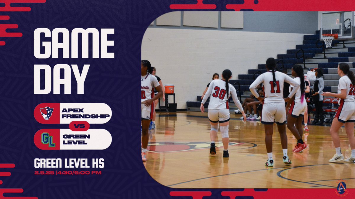 Big conference matchup today for our Lady Pats as they take on the Gators for the second game of the week. #PatFam #RepAFHS