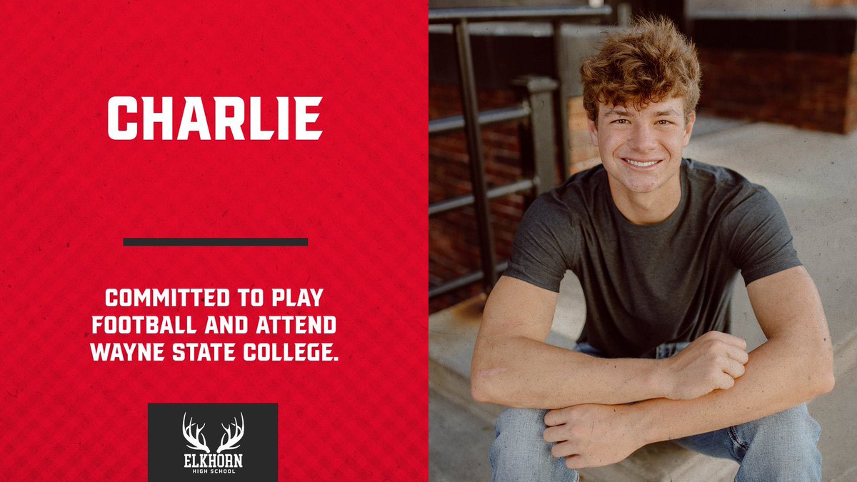 EHS_Activity's tweet photo. 🚨2025 Winter EHS Signing Day 🚨

Congratulations to Charlie on committing to compete in Football and continue his academic studies at Wayne State College! @1stDownAntlers @WayneStFootball https://t.co/wFXh7t9sCb