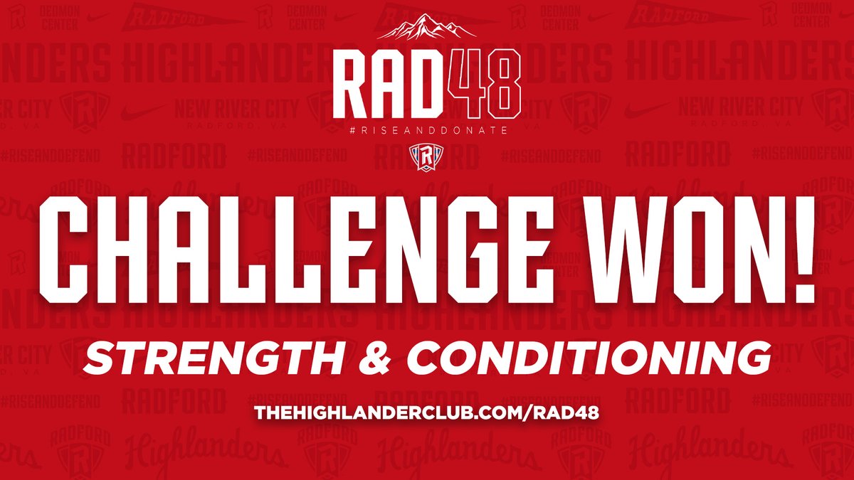 Radford Athletics tweet media